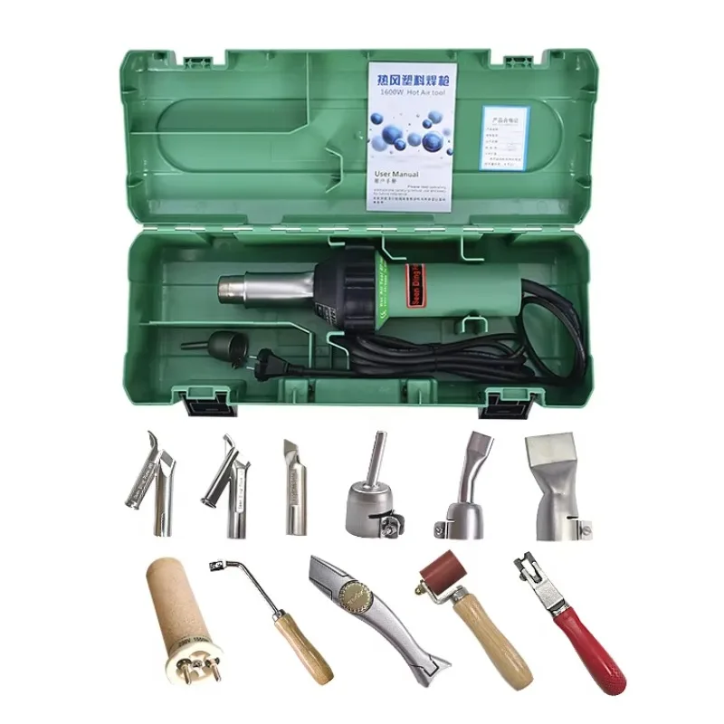 

New 1600W 230V Hot Air Gun Plastic Welder For PVC Vinyl Flooring And Linoleum