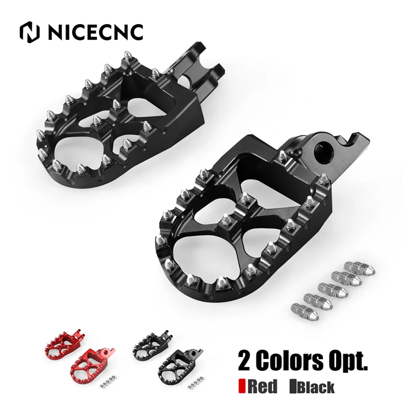 

For Honda CRF1000L CRF250RALLY 2018-2019 CRF250L/M 2012-2019 CRF250R CRF450R 2004-2020 57MM Forged Aluminum Foot Pegs FootRest