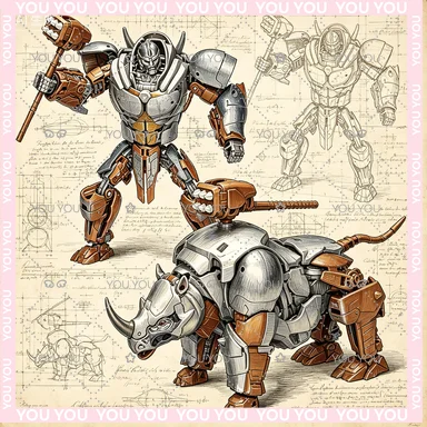 

Nuevo modelo de anime Hasbro Transformers Studio Series SS-103 Clase V Rhinox, juguetes robot, coleccionables, hobbies, regalos