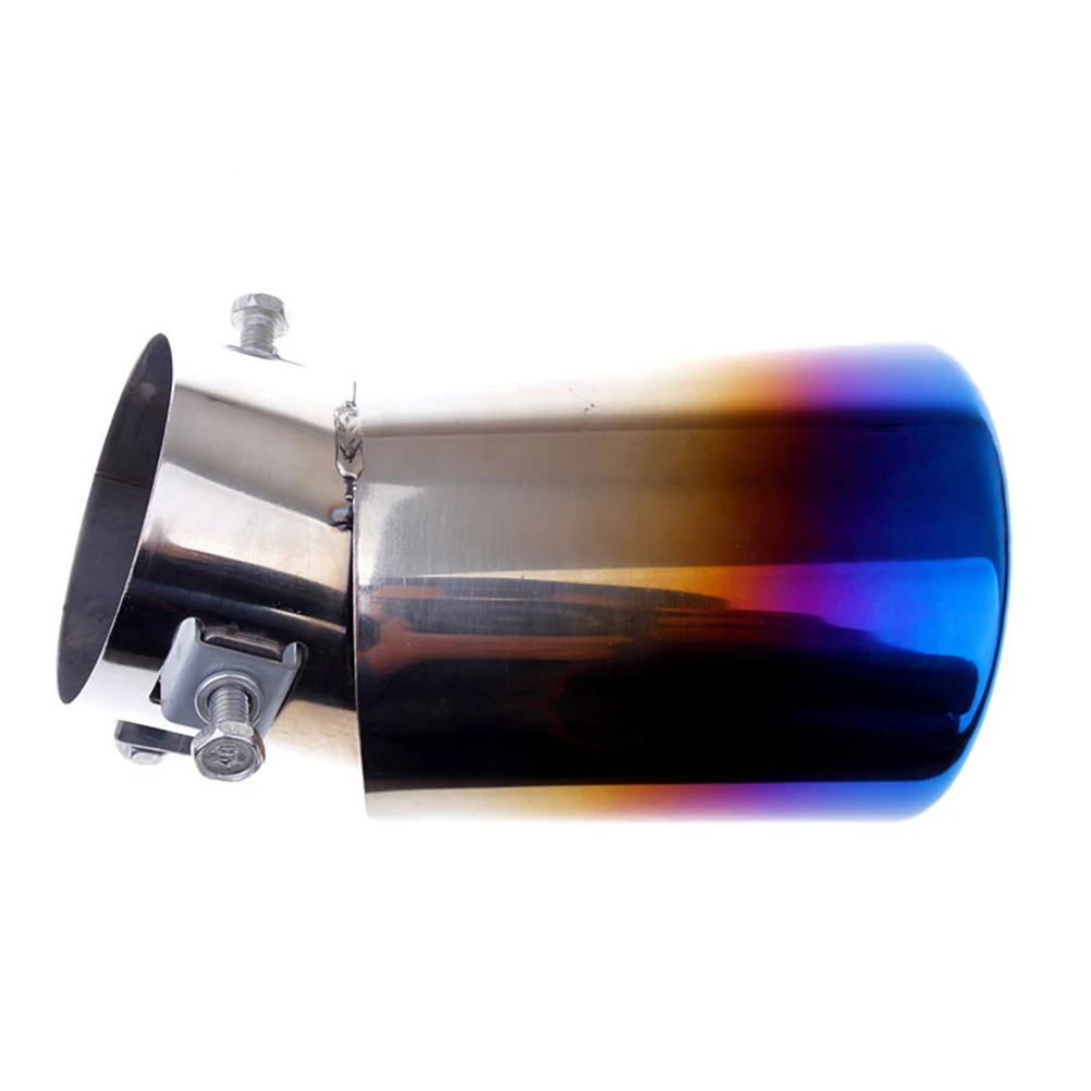 

Exhaust Muffler Car Noise Reduction Universal Modification Parts Accessories Stainless Steel Durable Tail Save