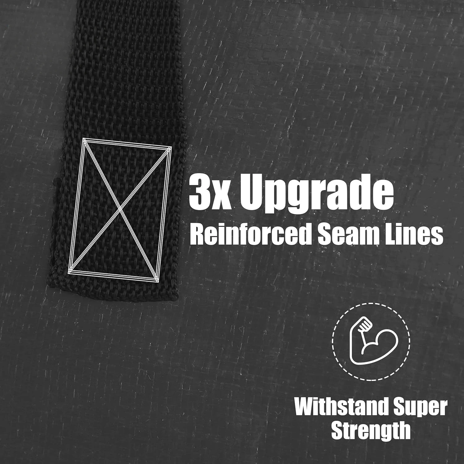 6 عبوات من الحقائب المتحركة الكبيرة جدًا مع سحابات قوية ومقابض للحمل، وحقيبة تخزين شديدة التحمل لتوفير المساحة #5