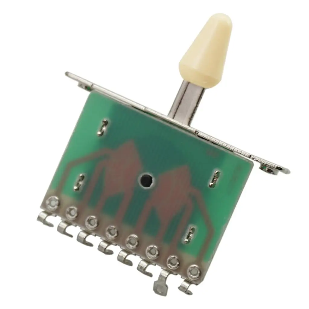 Electric Guitar 5 Way Pickup Selector Switch Heavy Duty Metal Accessory for ST SQ Cranksets