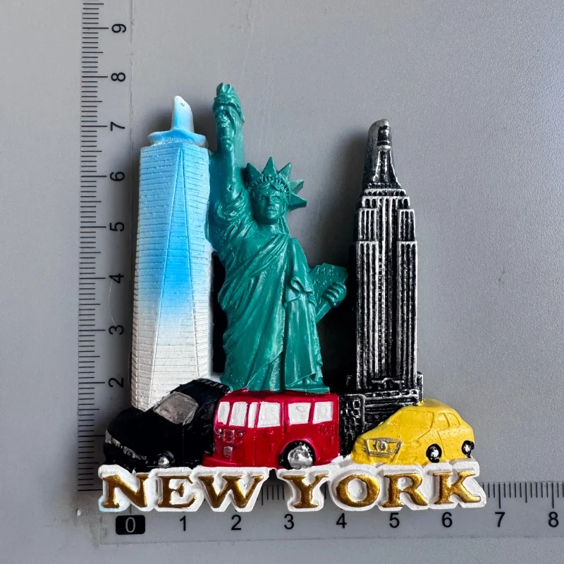 USA Las Vegas Los Angeles New York Touristen-Souvenirs Amerika Kühlschrankmagnete Kühlschrankaufkleber Wohndekoration – Detail 10