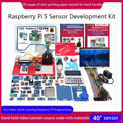 Raspberry Pi 5 센서 키트 Visual 5b 5세대 Raspberry Pi 5 4G/8G 개발 보드