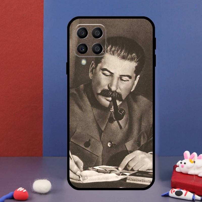 USSR Joseph Stalin For Samsung Galaxy M14 M34 M54 M33 M13 M23 M53 M15 M55 M31 M51 M20 M30s M32 M52 Phone Case