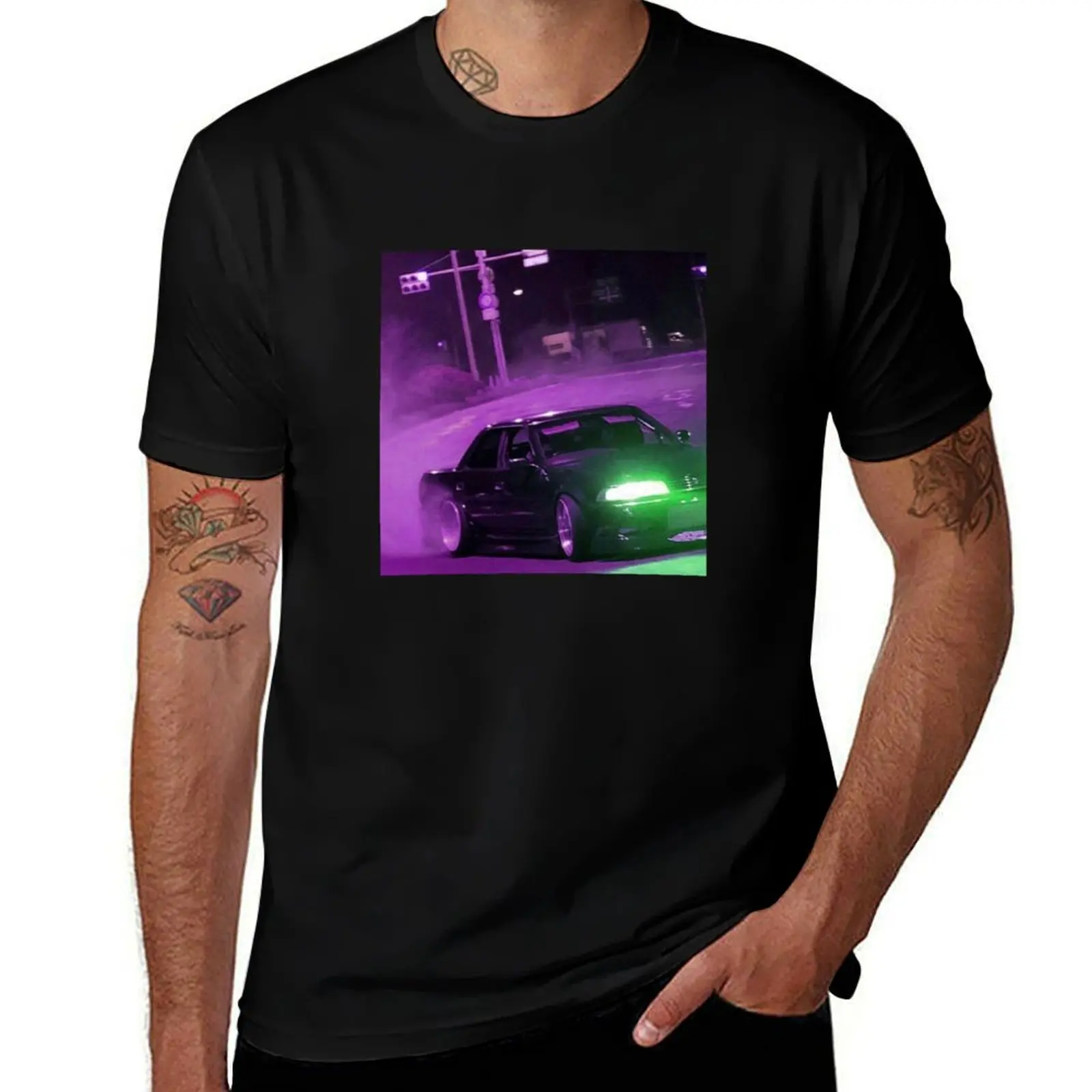 

with JDM t-shirt graphic shirts cotton Purple for T-Shirt plain T-Shirt package man t prints man t shirts for tees black Drift