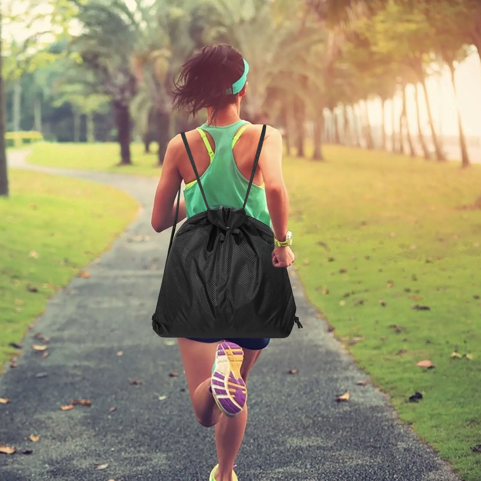 حقيبة تخزين سميكة مقاومة للماء حقيبة سفر سعة كبيرة حقيبة ظهر محمولة للدراجات النارية معدات حمل خارجية #2