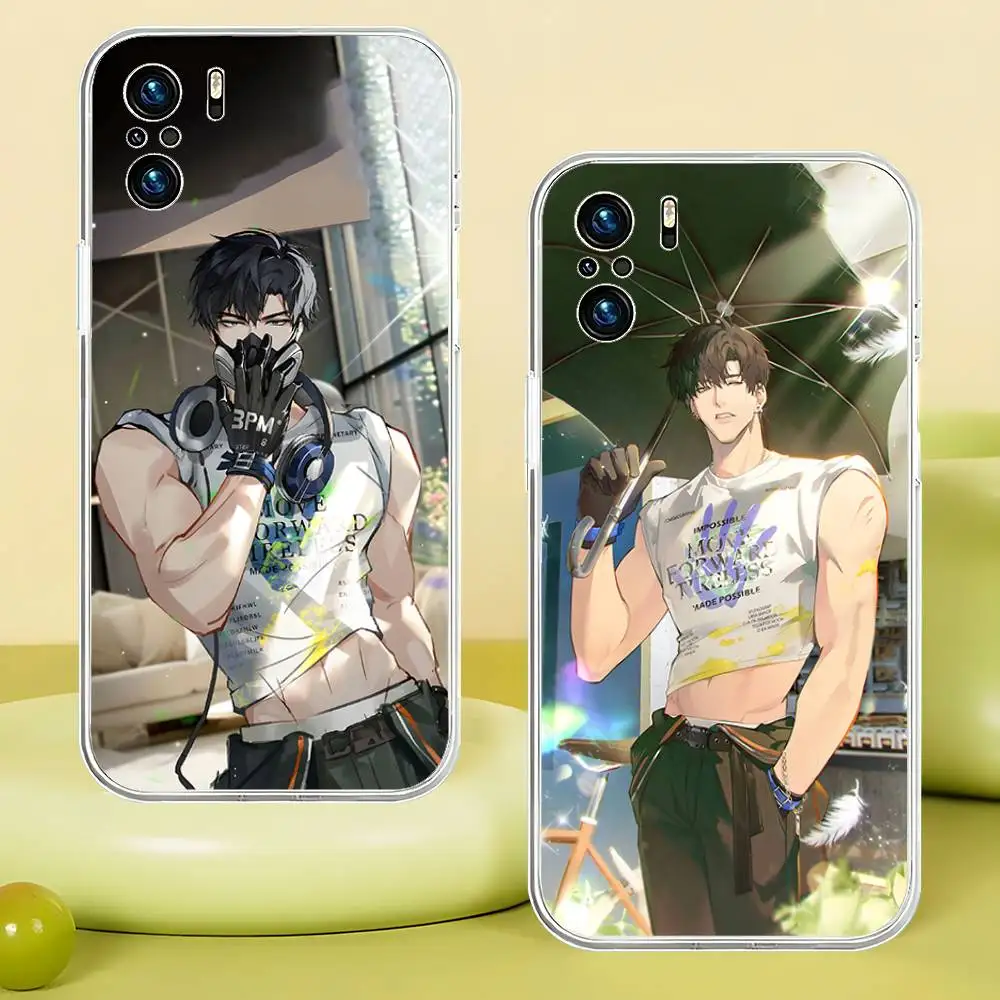 Personaggio del gioco O-Osborn Cassa Del Telefono Per Xiaomi Mi 14 13 Pro Ultra Trasparente Della Copertura Posteriore Per Xiomi Xiaomi 14 13P Trasparente Borsette