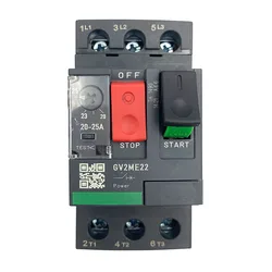 GV2-ME Series Motor Protection GV2-ME20 GV2-ME14 GV2-ME08 GV2-ME06 MPCB Silver contact Motor Switch Motor Protector  MCCB