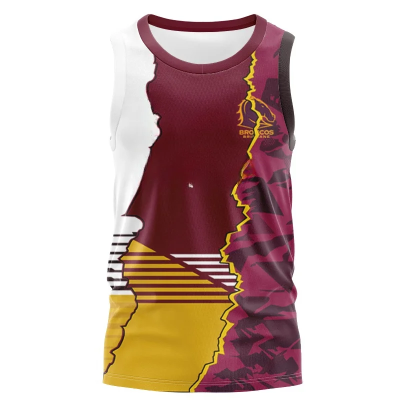 

VEST 2024 Brisbane Broncos away Indigenous rugby jersey