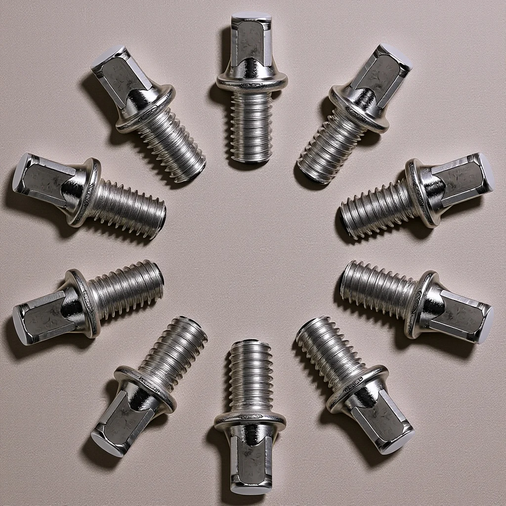 

10Pcs Drum Set Screws for Pedal Shaft M6x10mm Silver Plated Iron Reliable Drum Repair Parts Snare Strainer Bolt Hardware