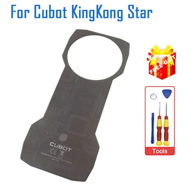 Nowa oryginalna pokrywa baterii Cubot King Kong Star Pokrywa tylna Szklana pokrywa Akcesoria do smartfona CUBOT KingKong Star