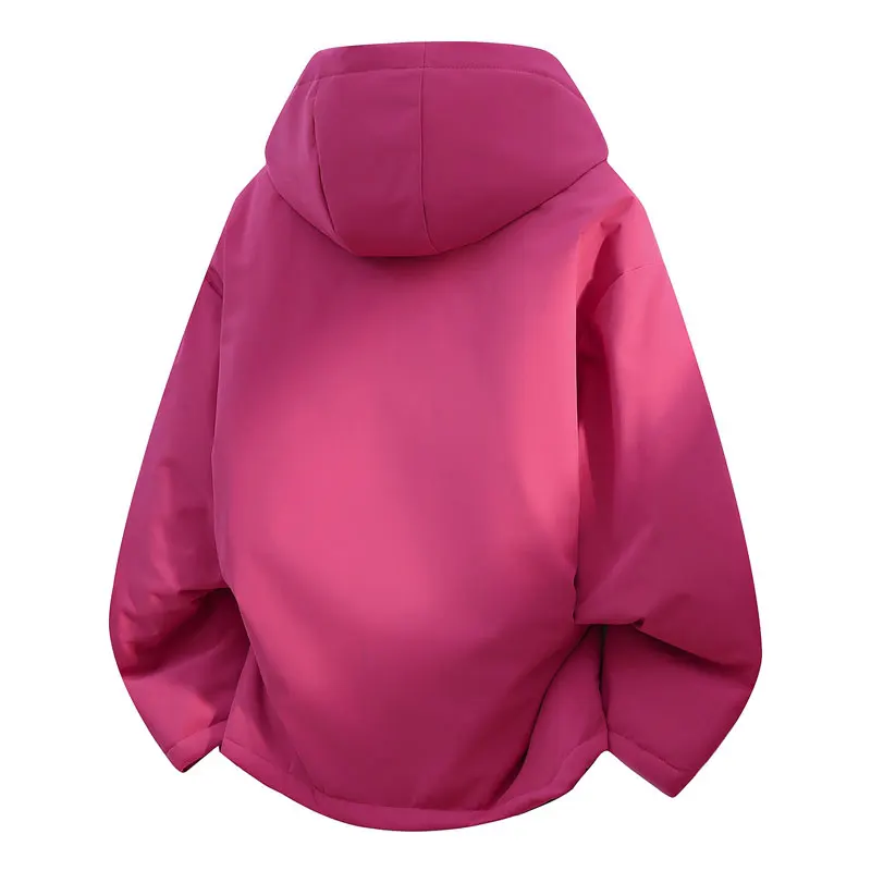 Male Hiking Jacket Winter Solid Outdoor Waterproof Trekking Camping Cargo Coats Women Thicken Warm Climbing Skiing Casual Jacket