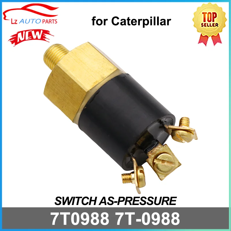 

New Oil Pressure Switch 7T0988 7T-0988 for Caterpillar CAT 3208 815B 231D 627E 637E PS-500 CS-643 Ref# 3E2026