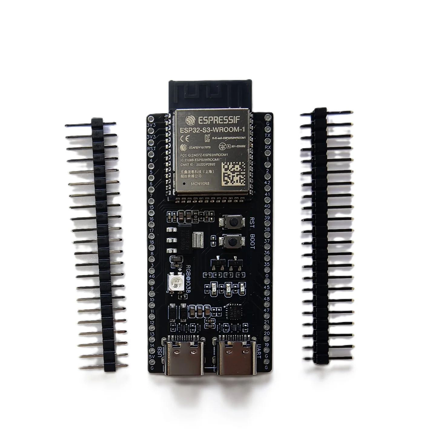 Płytka rozwojowa ESP32 S3 z układem sterownika USB opartym na CH343P, ESP32-S3-DevKitC z oryginalnym modułem ESP32-S3-WROOM-1 1U N16R8 N16R16VA — zdjęcie produktu 3