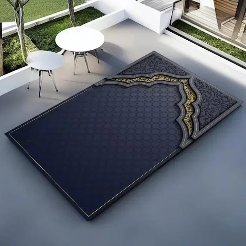 Islam Spiritual Sanctuary Personalized Turkish Prayer Rugs Luxurious Muslim Carpets and Floor Mats Living Room and Ramadan Gifts