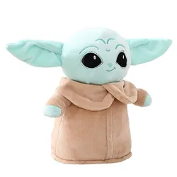 18-48cm Disney Baby Yoda Plush Toy Master Aliens Star Wars Baby Yoda Stuffed Anime Cartoon Baby Yoda Dolls Fill Toy Kawaii Gift