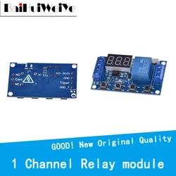 1Pcs 1 Channel Relay Module Delay Disconnection Triggers Delayed Cycle Timing Circuit Switch New Good Quality