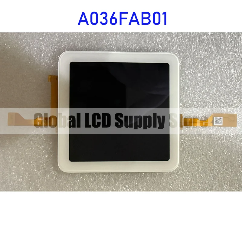 A036FAB01 Panel Layar Tampilan LCD TFT 3.6 Inci Asli untuk Auo 24 Pin Layar Sentuh On-cell Baru Diuji