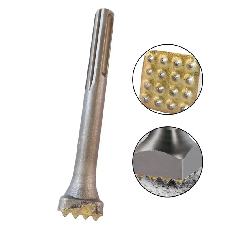 A04G-Square Head Electric Hammer For SDS MAX Shank Electric Hammer Square Head 16Teeth Tip