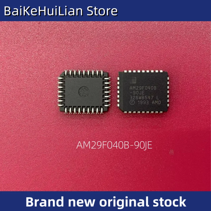 AM29F040B-90JE AM29F040B-90 PLCC-32 Flash Chip, brand new in stock
