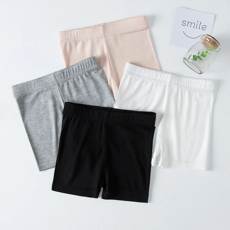 Enfant filles Shorts pantalons de sécurité qualité enfants culottes sous-vêtements solides slips pour enfants courts bambin caleçons Modal coton