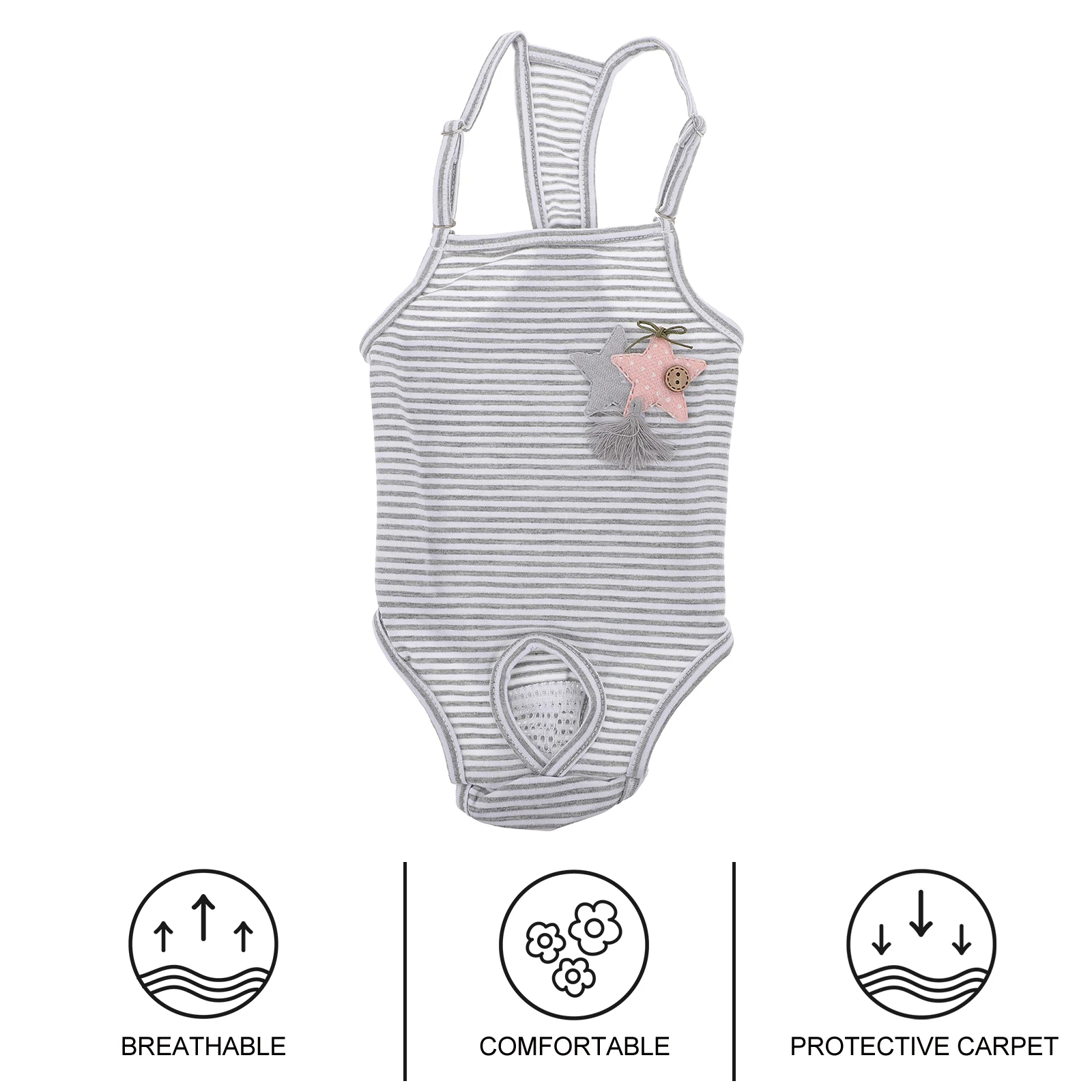 

Pet Diaper Sanitary Pants Breathable Adjustable Female Dog Period Underwear Washable Puppy Diaper Pantie Comfortable Dog