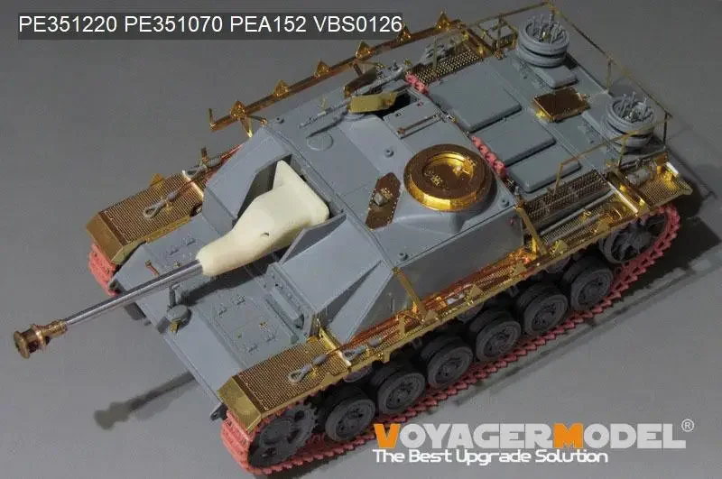 Voyager PE 351220   Segunda Guerra Mundial Alemão StuG.III Ausf.G Tribute de produção básica (para TAKOM 8006)