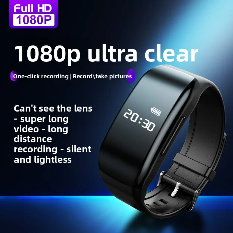 กล้องนาฬิกาข้อมือขนาดเล็ก 1080 - Hidden Camera Clock บทวิจารณ์และราคา