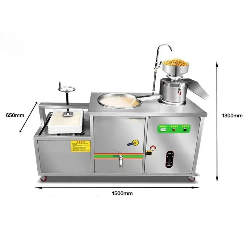 ماكينة صنع التوفو الأوتوماتيكية، ماكينة صنع توفو حليب الصويا، ماكينة صنع جلد التوفو