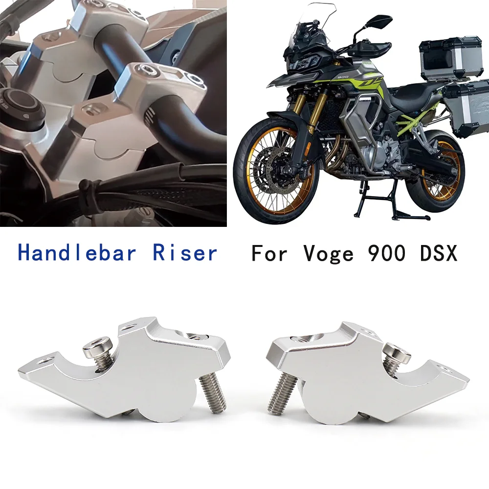 

For Voge DSX900 900DSX 900 DSX New Motorcycle Accessories Handlebars Back Move Mount Handlebar Riser Ascend