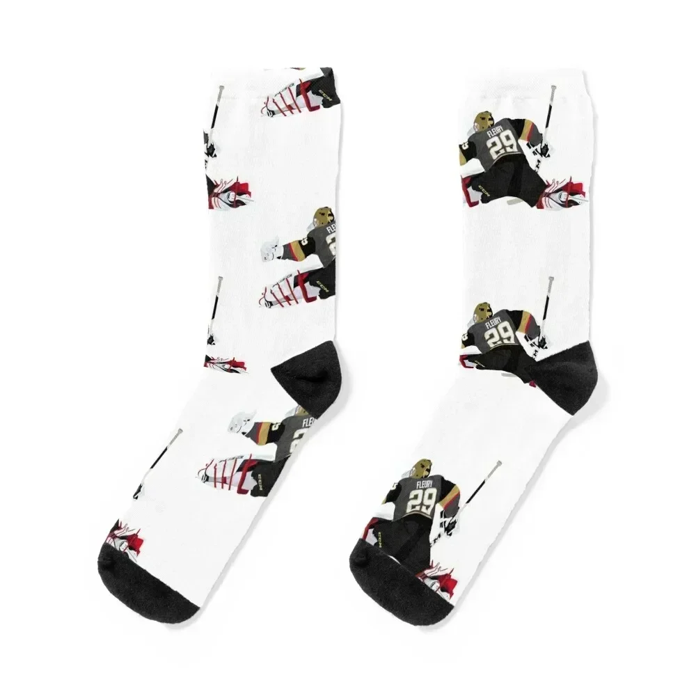 

Marc-André Fleury Socks Stockings compression hip hop crazy christmas stocking Women's Socks Men's