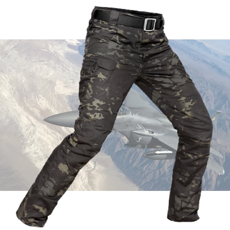 

2026 New Camouflage Tactical Pants 6XL Multi-pocket Cargo Pant Military Army Trousers for Men