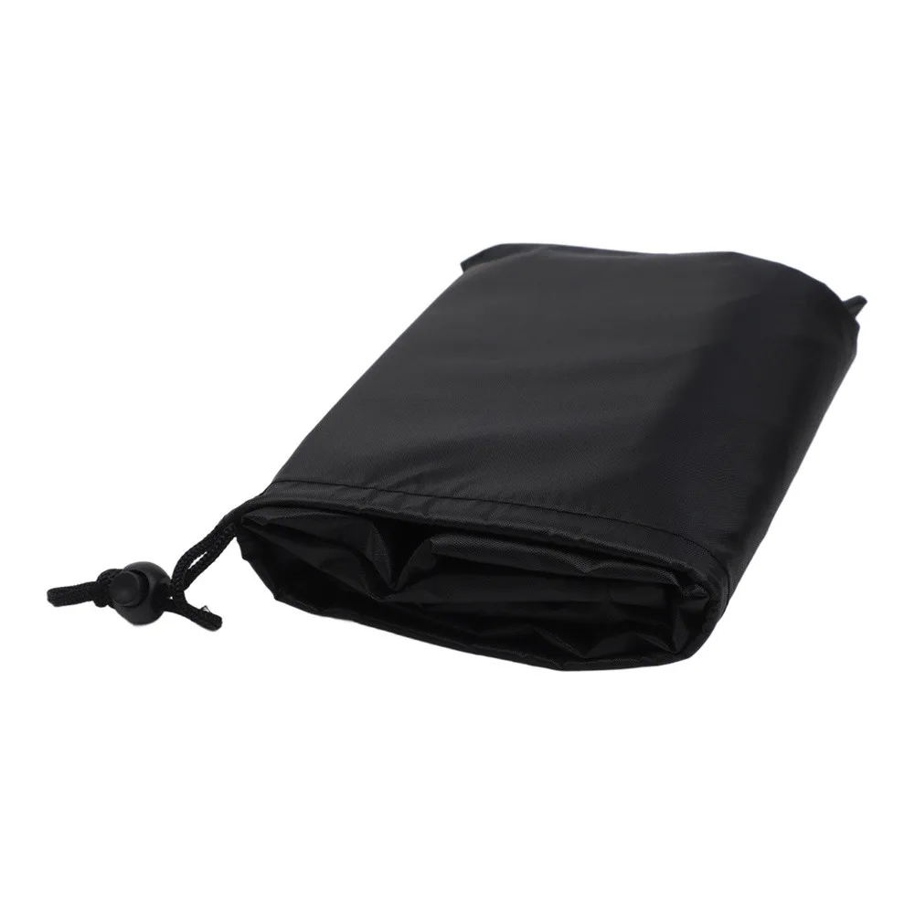 Wicker Lounge Cover Egg Rocking Chair Cover For Outdoor Garden Use Black Rain And Snow Shield 210D Oxford Fabric