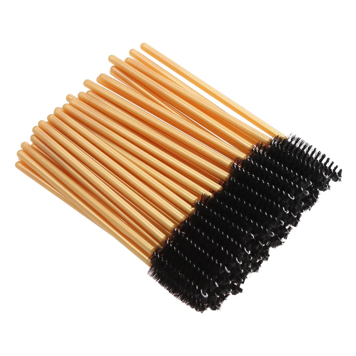 50 pcs Eyelash Brush Mascara Applicator Dense Spikes Separator For Eyelash Extensions Volume Tool Nylon Brush Makeup Tool