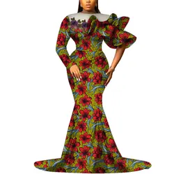 Afrikanische Brautkleider für Frauen, luxuriös, mit Corsage, bodenlange Ballkleider, Kleidung in Übergröße für 4XL 5XL 6XL WY9717