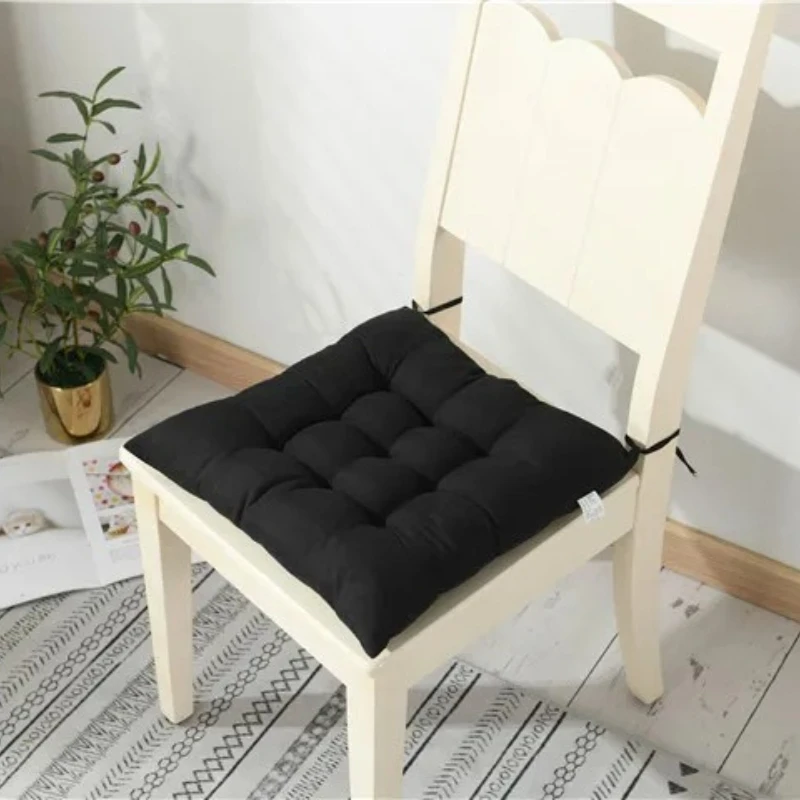 40x40cm Thick Square Seat Cushion, Washable Seat Cushion for Dining Chairs, Office Chairs, and Computer Chairs Butt Pad
