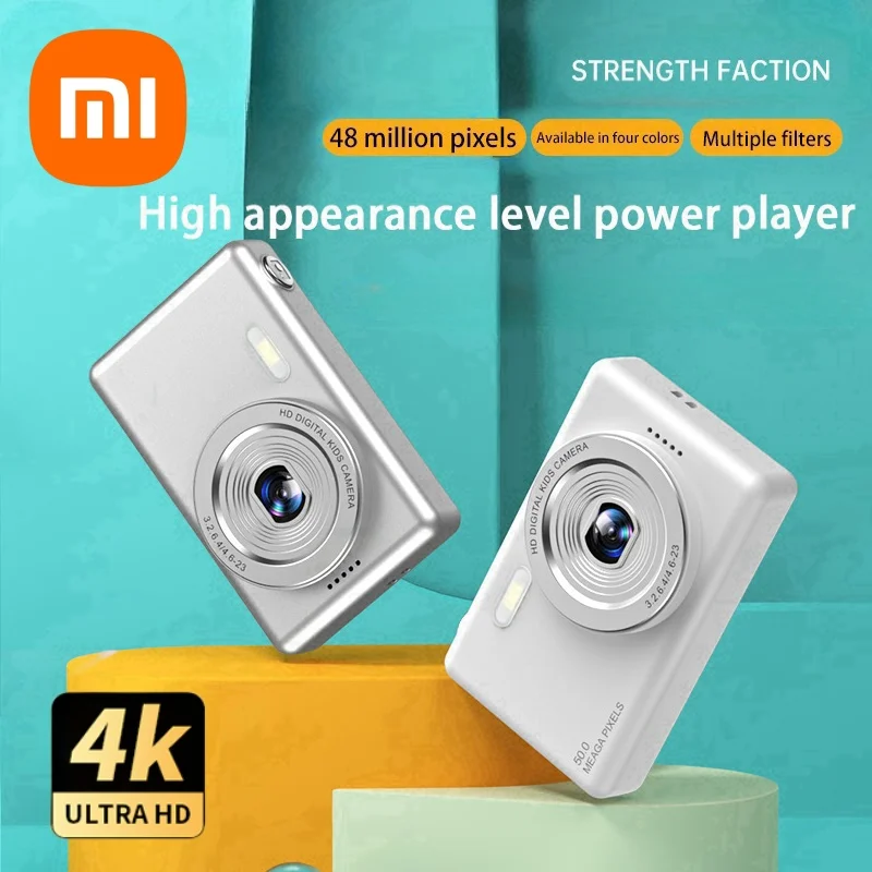 Xiaomi 4K Digital Camera 48 Million Pixel HD Digital Camera Home Student Children's Special Camera Portable Card Machine