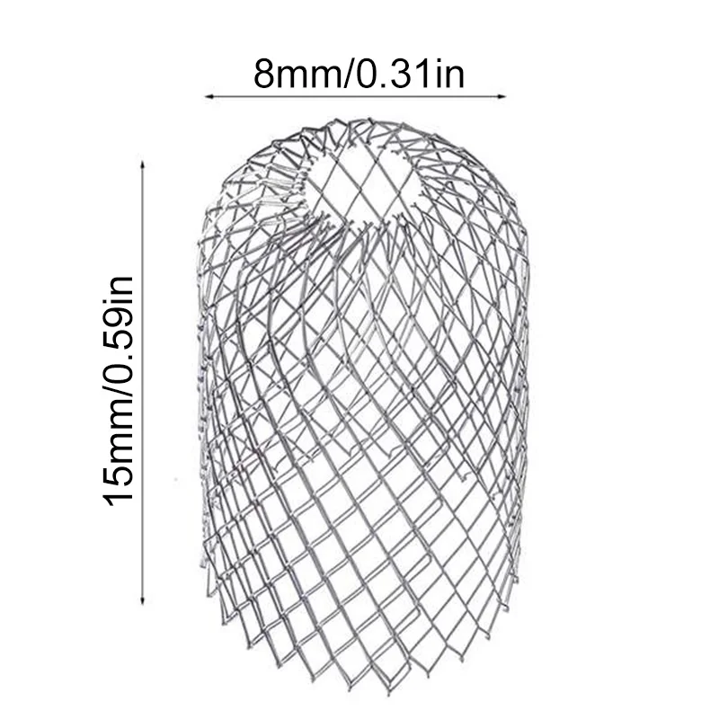 6er-Pack Dachrinnenschutz, 7,6 cm, erweiterbares Aluminium-Filtersieb, Dachrinnen-Fallrohrschutz zum Stoppen von Verstopfungsblättern