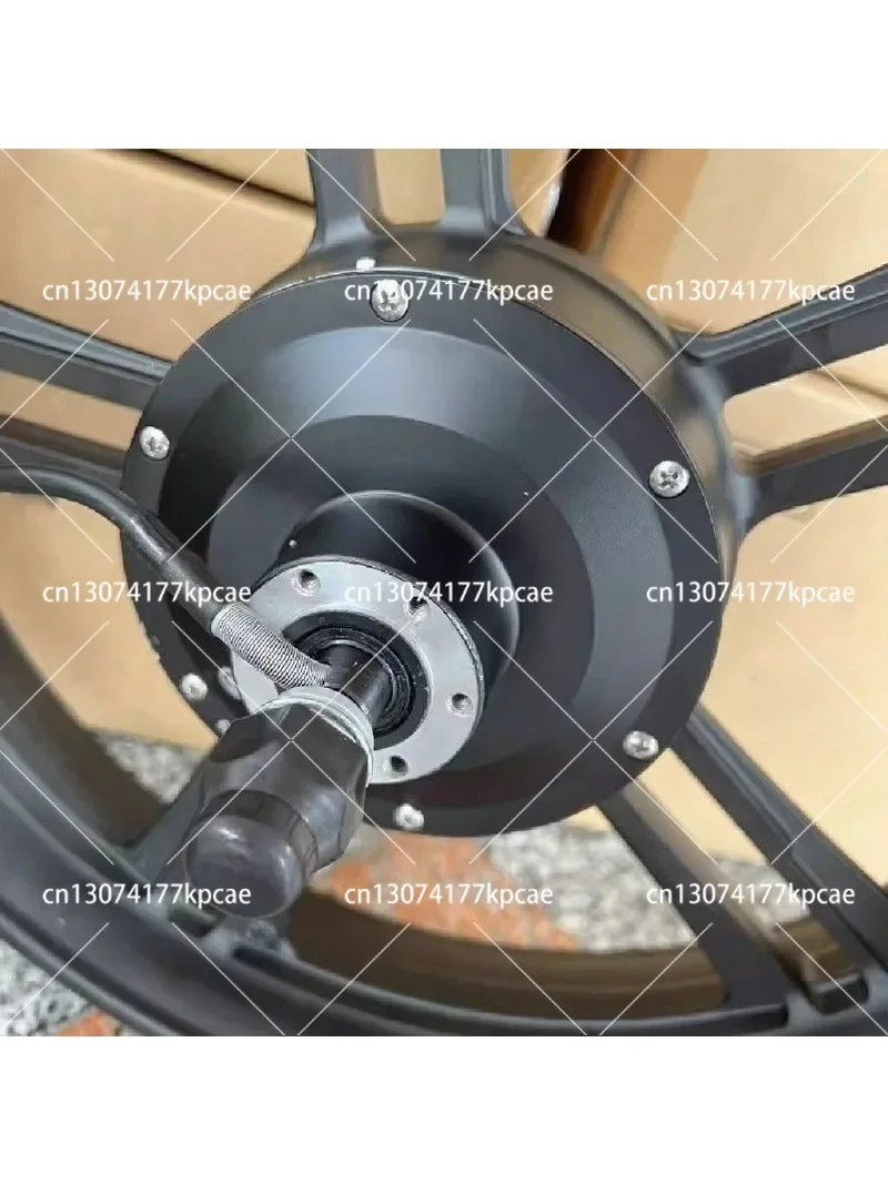 48V 750W 20 Inch Hub Motor for Snowmobile/ATV/UTV Conversion Kit with Sensor Waterproof Design Compatible