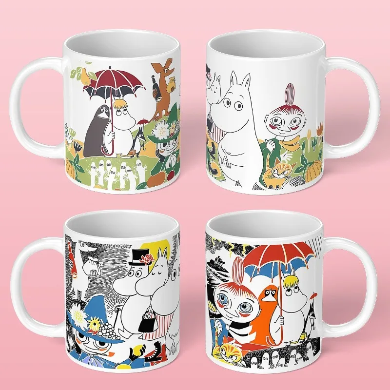 Moomin – Tasse à thé/café à thème dessin animé exquis, objet de collection tendance pour usage quotidien et cadeaux, articles de première nécessité