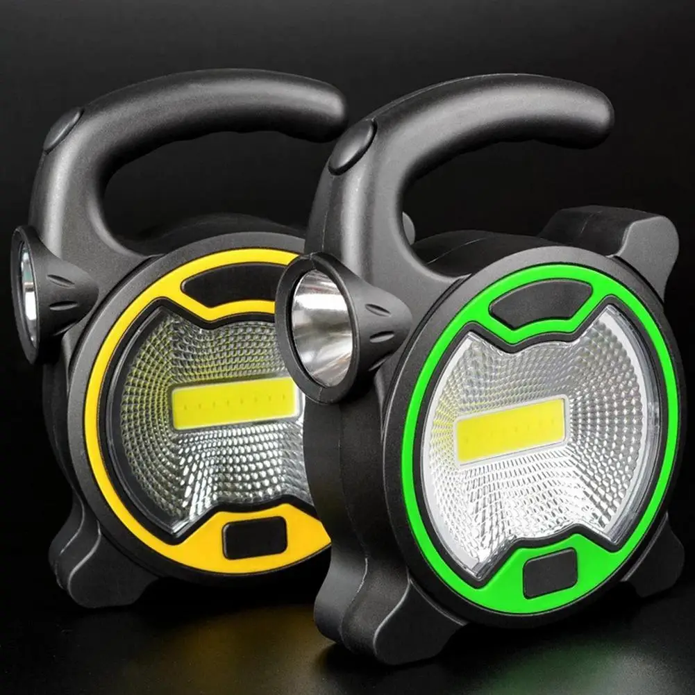 Outdoor Portable Camping Work Light Mini LED Spot Lights Super Bright Flashlight Without Battery Handheld Flashlights Lanterns