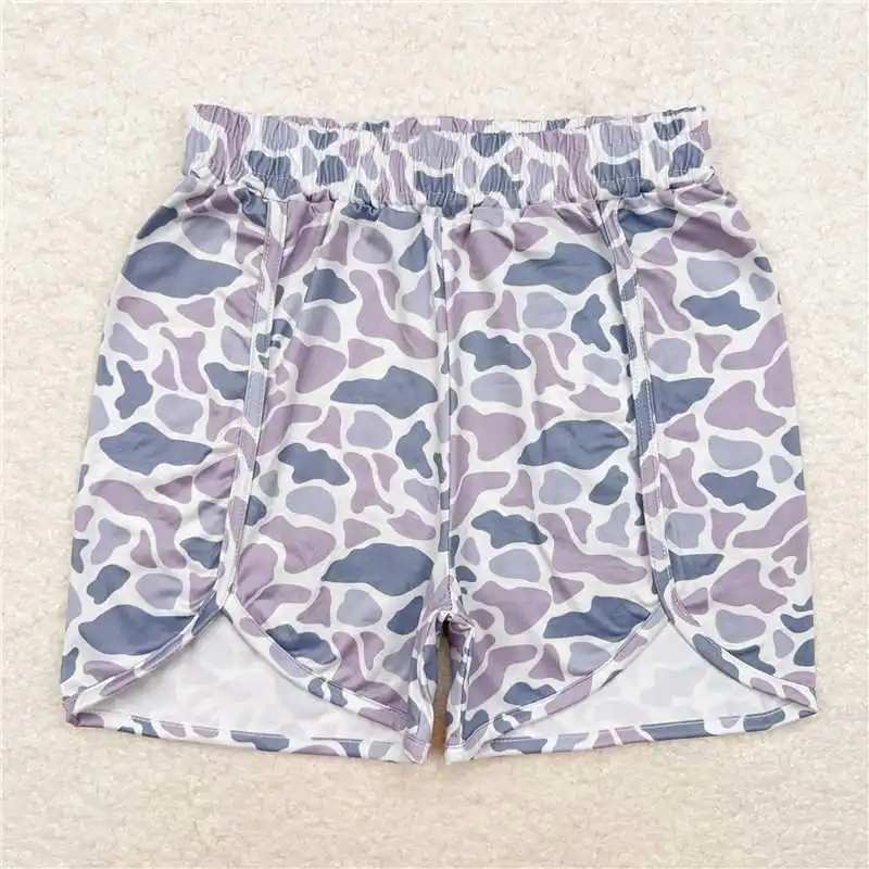 Wholesale hot sale western boutique clothes  Adult Women Summer Camo Bottoms Shorts