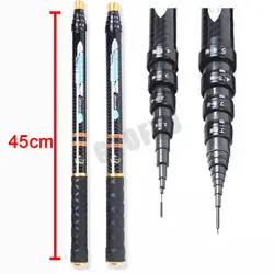 New Super-hard Ultra-light Carbon Fishing Rod Short Section Four Lengths of Each Rod Are Available Adjustable Stream Fishing Rod