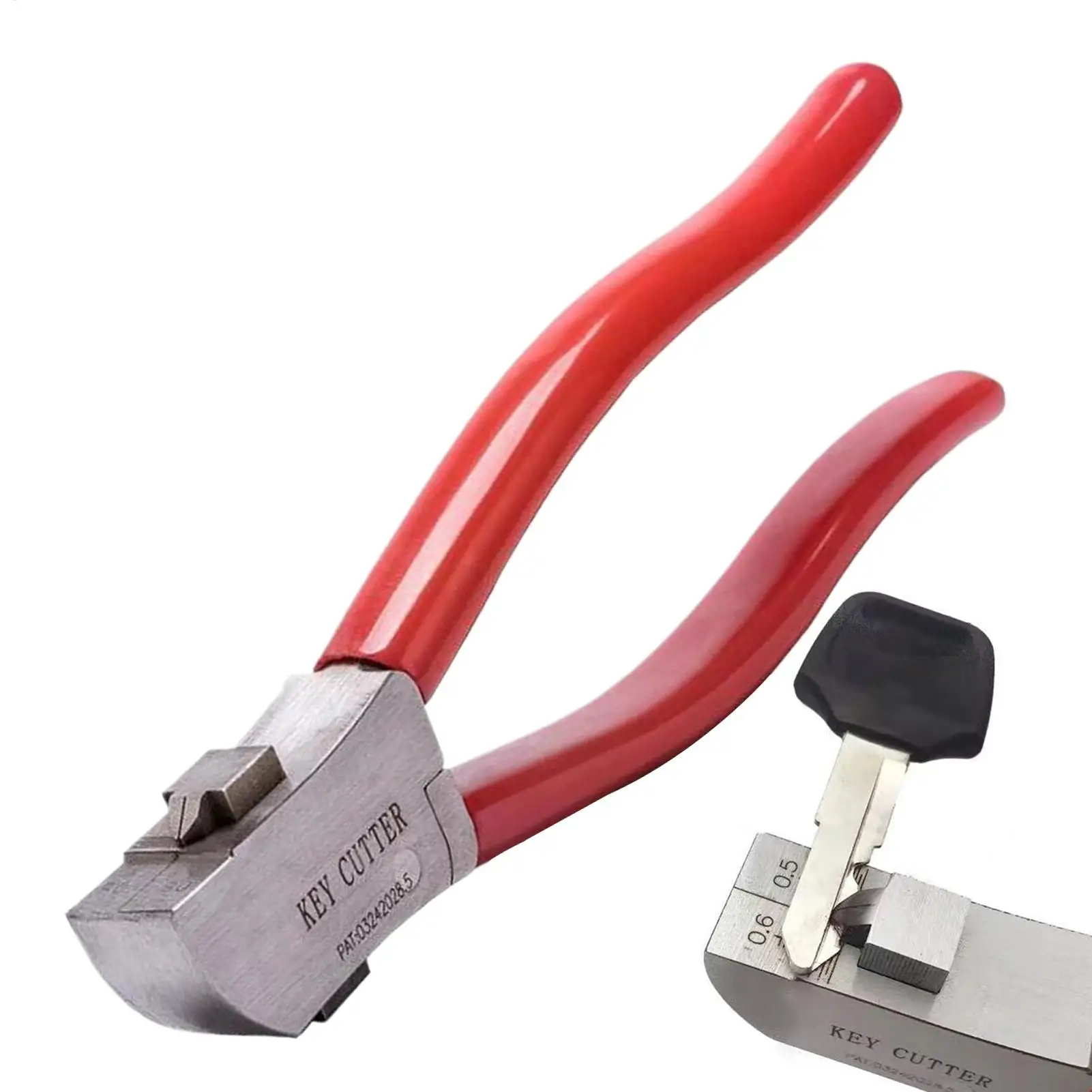 

Key Cutter Stainless Steel Ergonomic Vehicles Car Keys Cutter For Women Youth Teens Grandma Grandpa Wife Husband Son Daughter