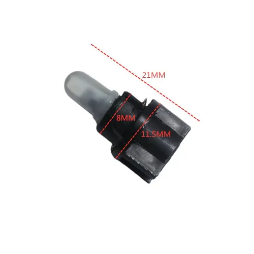 Imagen 2 del producto 10 Uds T5 T6.5 W1.2W bombilla LED para coche Canbus tablero instrumento iluminación 12V 3000K 6000K blanco ámbar rojo hielo azul luces de Panel automático