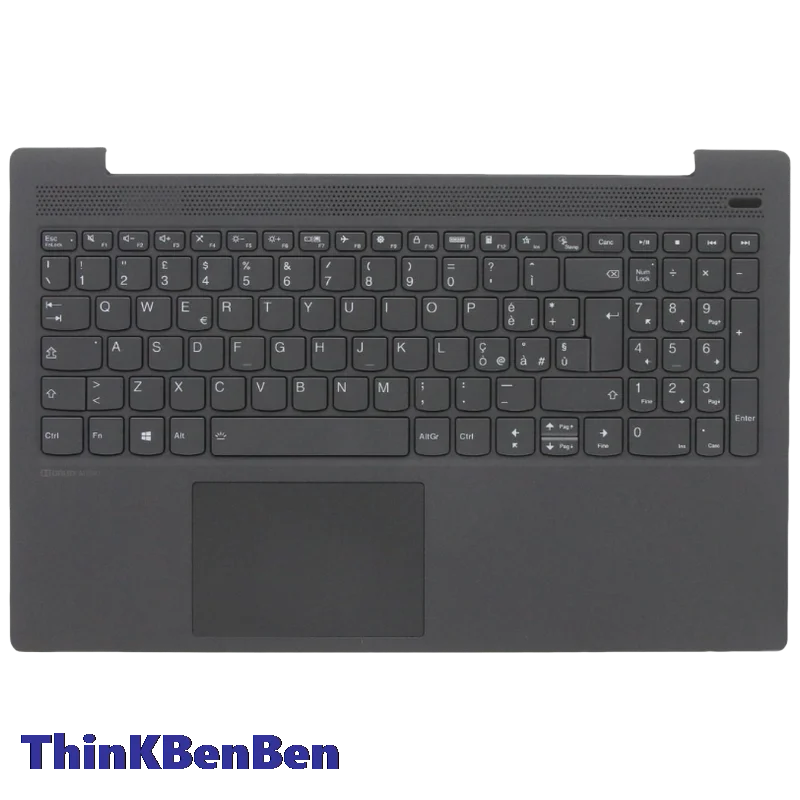 IT Italian Graphite Grey Keyboard Upper Case Palmrest Shell Cover For Lenovo Ideapad 5 15 ITL05 IIL05 ALC05 ARE05 5CB0X56158