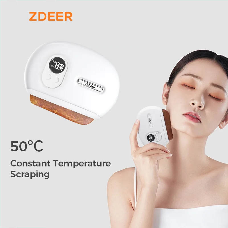 جهاز تدليك ذكي من شاومي zأيل للوجه مزود بلوحة للكشط مدلك كهربائي أداة تدليك لتجريف الوجه مع خزان للمشي فرشاة ميريديان للوجه