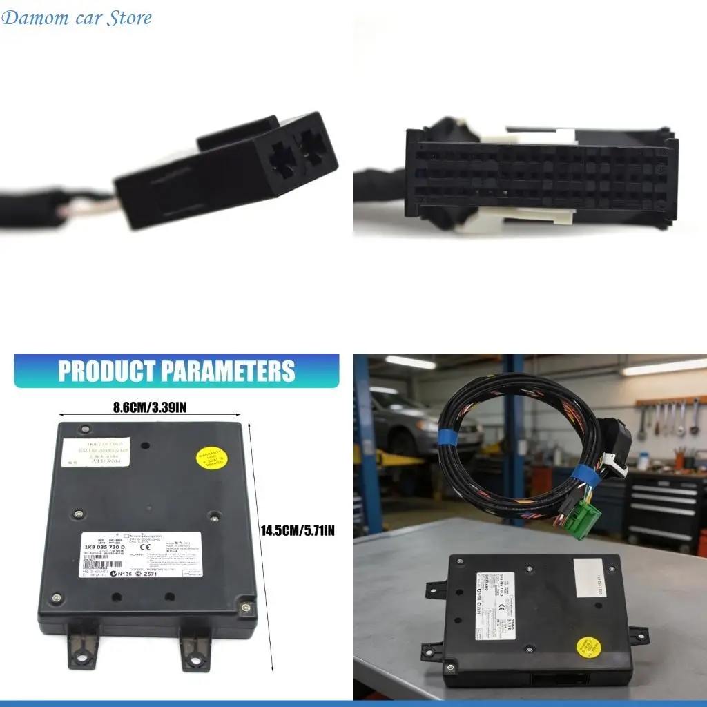 

A2UC Easy Install Vehicle ABS Wiring Harness And Module Block For MK5 MK6 1K8035730D
