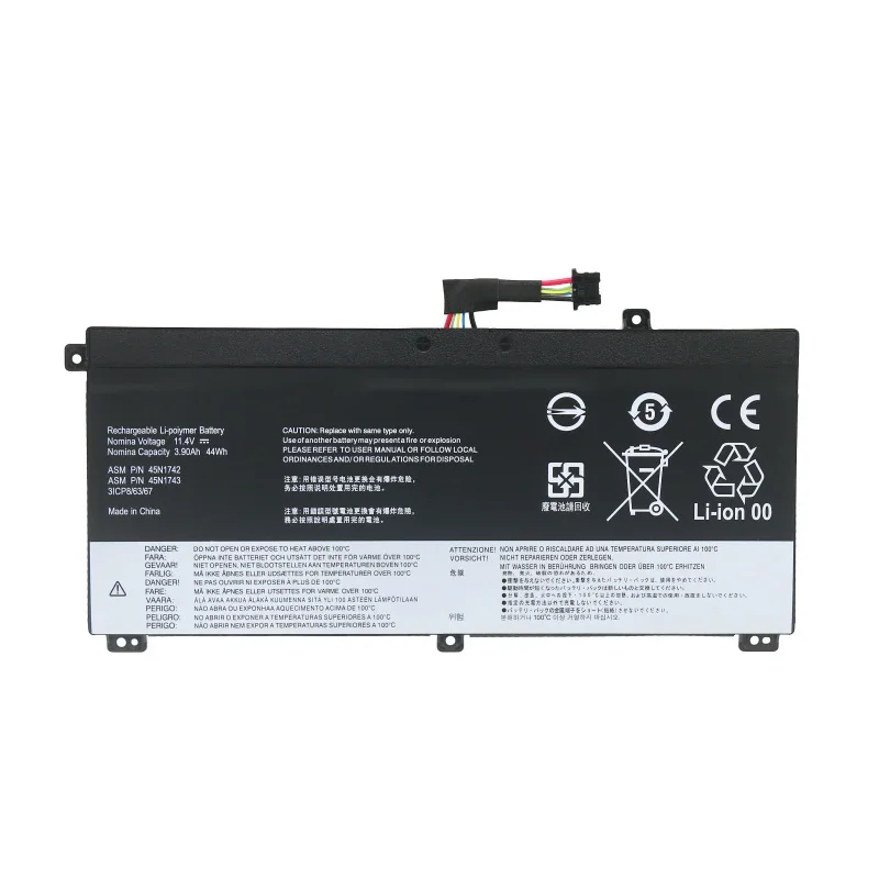 LMDTK New 45N1740 45N1741 45N1742 45N1743 Laptop Battery For Lenovo Thinkpad T550 T560 W550 W550S 11.4V 44WH